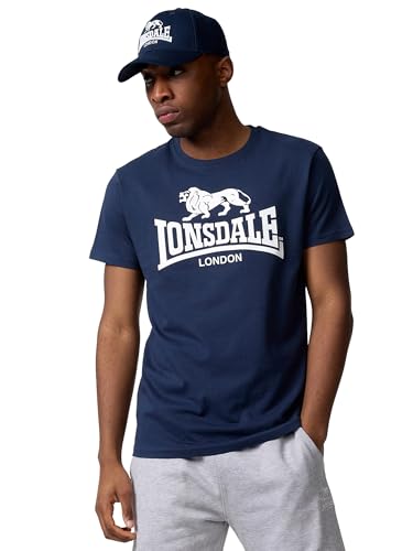 Lonsdale Herren St. Erney T Shirt Navy M EU