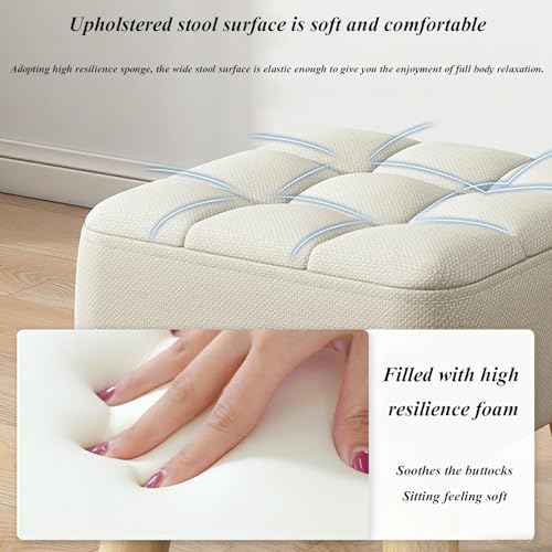 Tissu polyester aspect lin pour tabouret anti-fatigue - 4