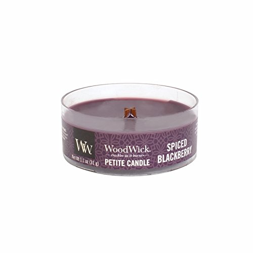WoodWick Spiced BlackBerry Petite Candle