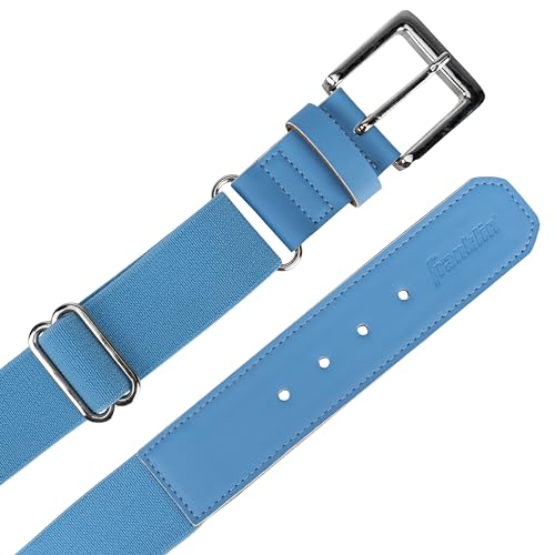 Franklin Sports Boys' Carolina Blue Baseball Belt