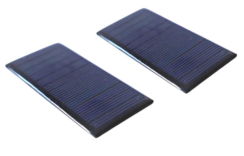 ESPtronics 2 Pcs Mini Solar Panel Cell 80 X 40 Square �6V-100 mAh for Science Student Project Model-image-47