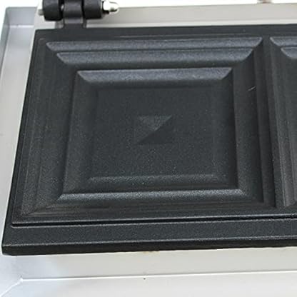 Sandwichmaker Sandwichtoaster Waffeleisen Elektrogrill Temperaturkontrolle 1500w, Einstellbare Temperatur Und Zeit, Grosse Kapazität, Schnelles Aufheizen, Antihaft-pfannen – Bild 7