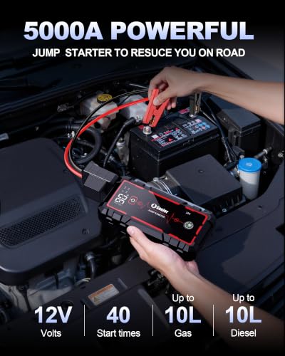 5000A Portable Jump Starter