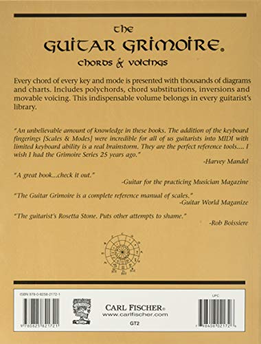 The Guitar Grimoire livre accords pour composer vos morceaux