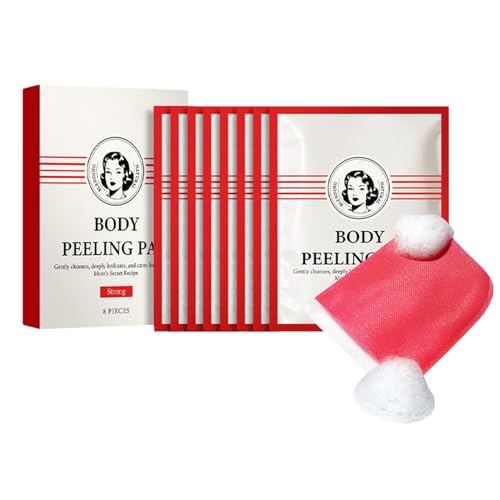 Exfoliantes Corporales - Exfoliador Corporal Limpiador | Manopla Para Piel Sensible Hombres Mujeres y Cuidado Post-Solar en Cara Cuello Brazos Espalda y Axilas