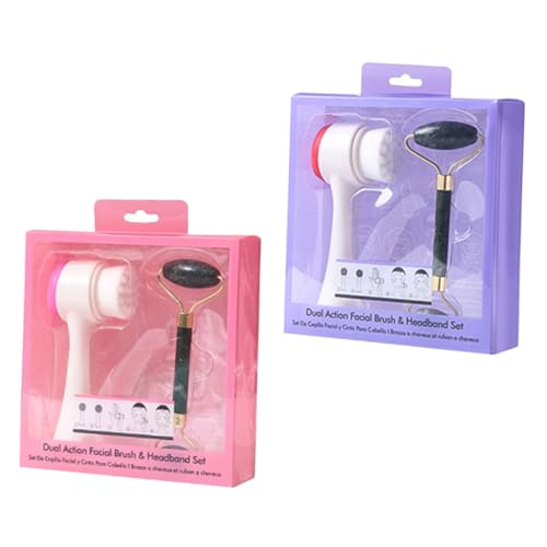 PATKAW 2 Uds Cepillo De Limpieza Facial Palo De Masaje Limpiador De Limpieza Cepillo Exfoliante Facial Cepillo Facial Manual Cepillo Depurador Facial Cepillo De Spa Facial Rodillos De