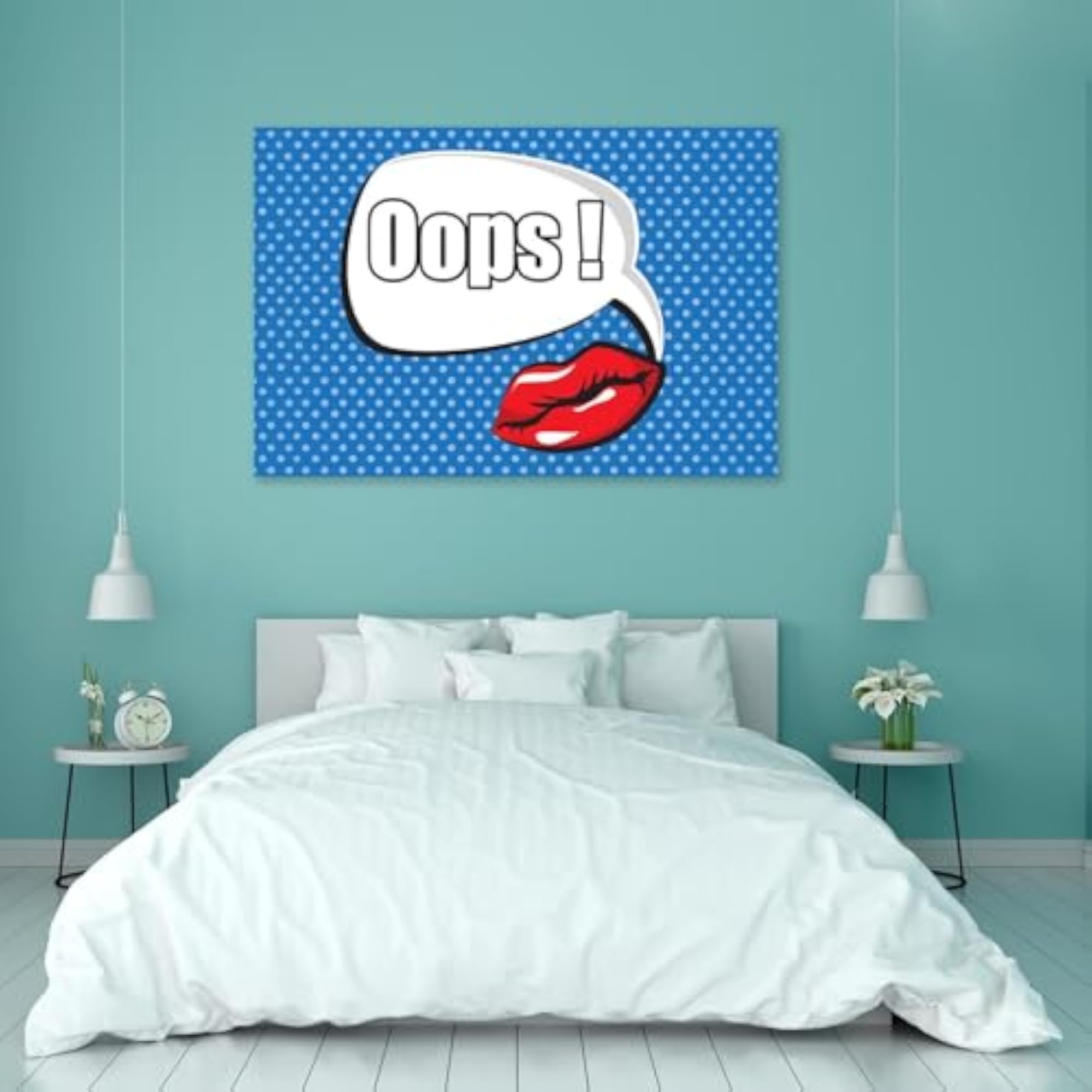 Comic Pop Art Peel & Stick Vinyl Wall Sticker