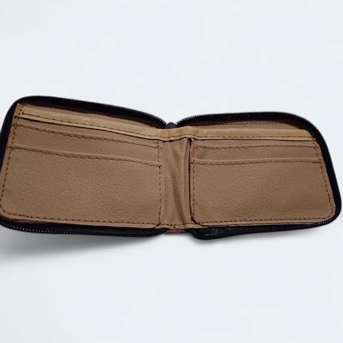 Billeteras hecha a mano con zipper para hombre3