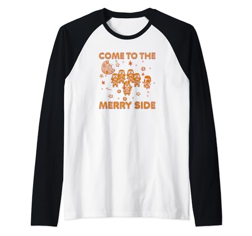 T-shirt Star Wars Christmas de style baseball pour vos fetes en famille