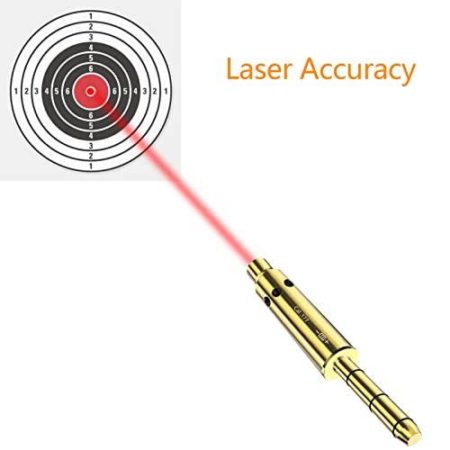 Nihowban Cal.177 Special Red Laser Boresighter Laser Bore Sight With 6 Batteries Fit Revolvers Pistols Rifle And Air Guns #TOP3