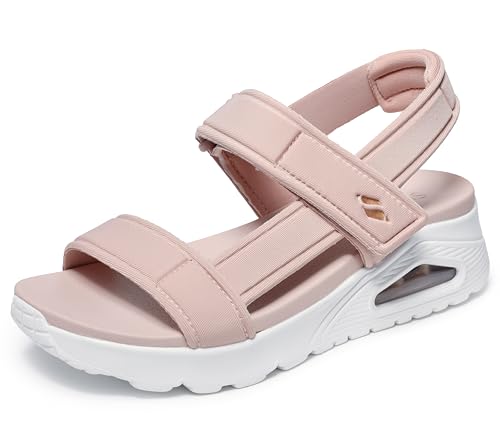 Skechers UNO Summer Stand2   Sandalias deportivas para mujer, Rubor, 38 EU