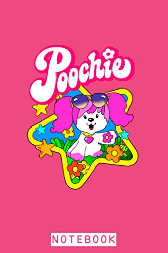 Poochie Notebook: Planner, Diary, Lined College Ruled Paper, Matte Finish Cover, Journal, 6x9 120 Pages