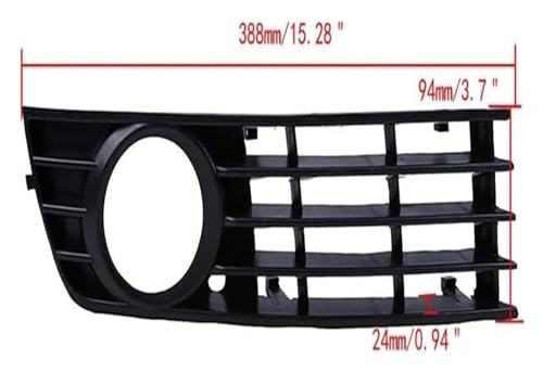 Grille pare-choc avant centrale : protégez votre calandre A4 - 2