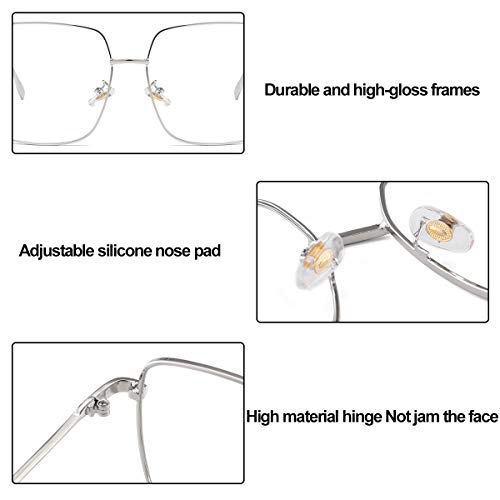 Occhiali Anti Luce Blu Donna Uomo con Montatura in...