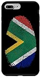 iPhone 7 Plus/8 Plus South Africa Flag Fingerprint DNA Gift South Africans Case