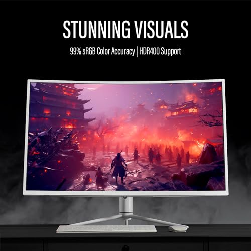 Monitor da gioco curvo 39 Ultrawide, 2560 x 1440, HDR400, 165 Hz, 99% sRGB, HDMI 2.0, DP 1.4 - Monitor - Immagine 3