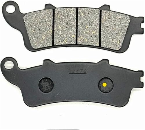 Plaquettes de frein frittées VFR800 NT700 endurance thermique