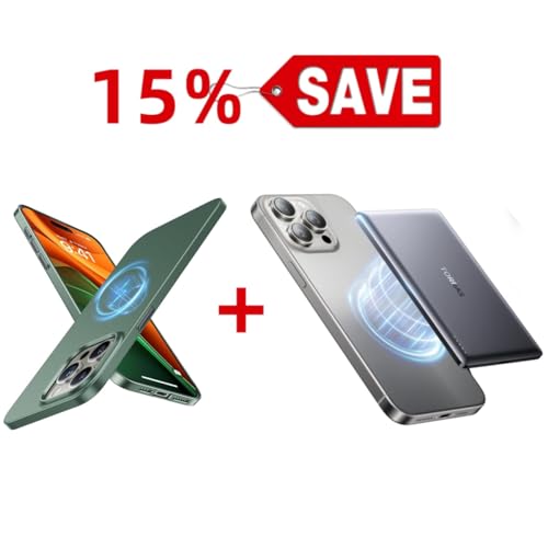 TORRAS 5,000mAh MiniMag Power Bank — Buy Together to Save 15%