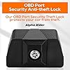 Alpha Rider OBD Security Anti-Theft Block Lock Locking Device Compatible with All 1996+ Newer Vehicle with OBD II Port, OBD Connector Guard Security Block Black #1