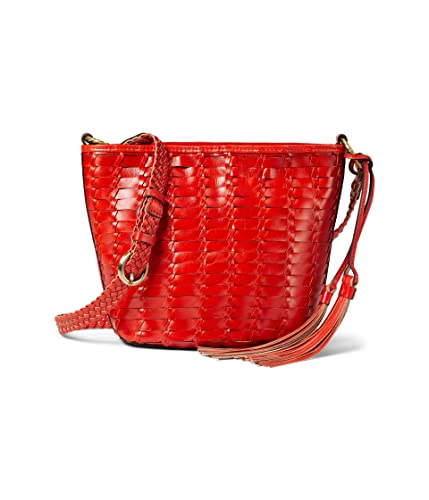 Elsworth Crossbody - Large Woven Leather