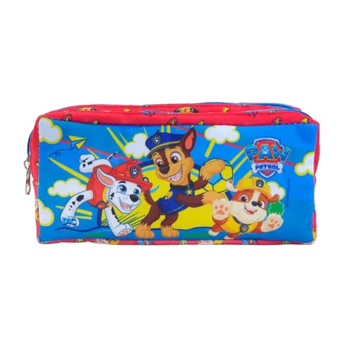 DAC - Estojo Duplo com 2 Zíperes em Tecido - Patrulha Canina Masc
