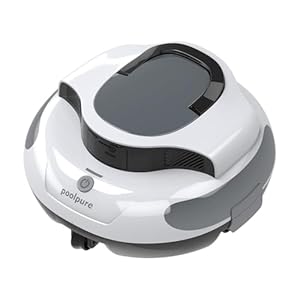 AquaGuard SE Cordless Robotic Pool Cleaner with Dual-Drive 30w Motors, Self-Parking, Ideal for Pools Up to 40 Feet, 120-Minute Runtime, Pool Cleaning Vacuum Robot