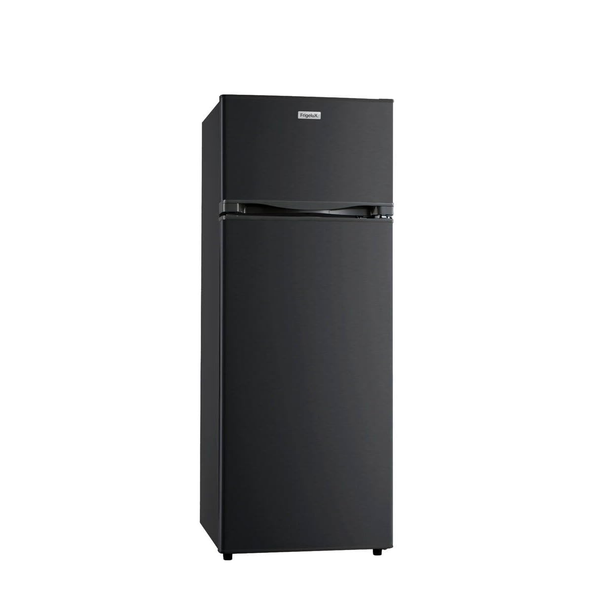 FrigeluX Réfrigérateur double porte Noir RDP215NE 205L