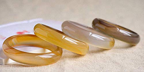 Image of Natural Agate Bracelet Bangle With Gift Box Free