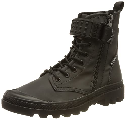 Palladium Pampa LGN Officer TX, Botas de Moda Mujer, Negro, 39 EU Cover