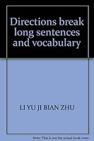 Directions break long sentences and vocabulary 7504723673 Book Cover