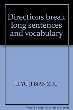 Paperback Directions break long sentences and vocabulary Book