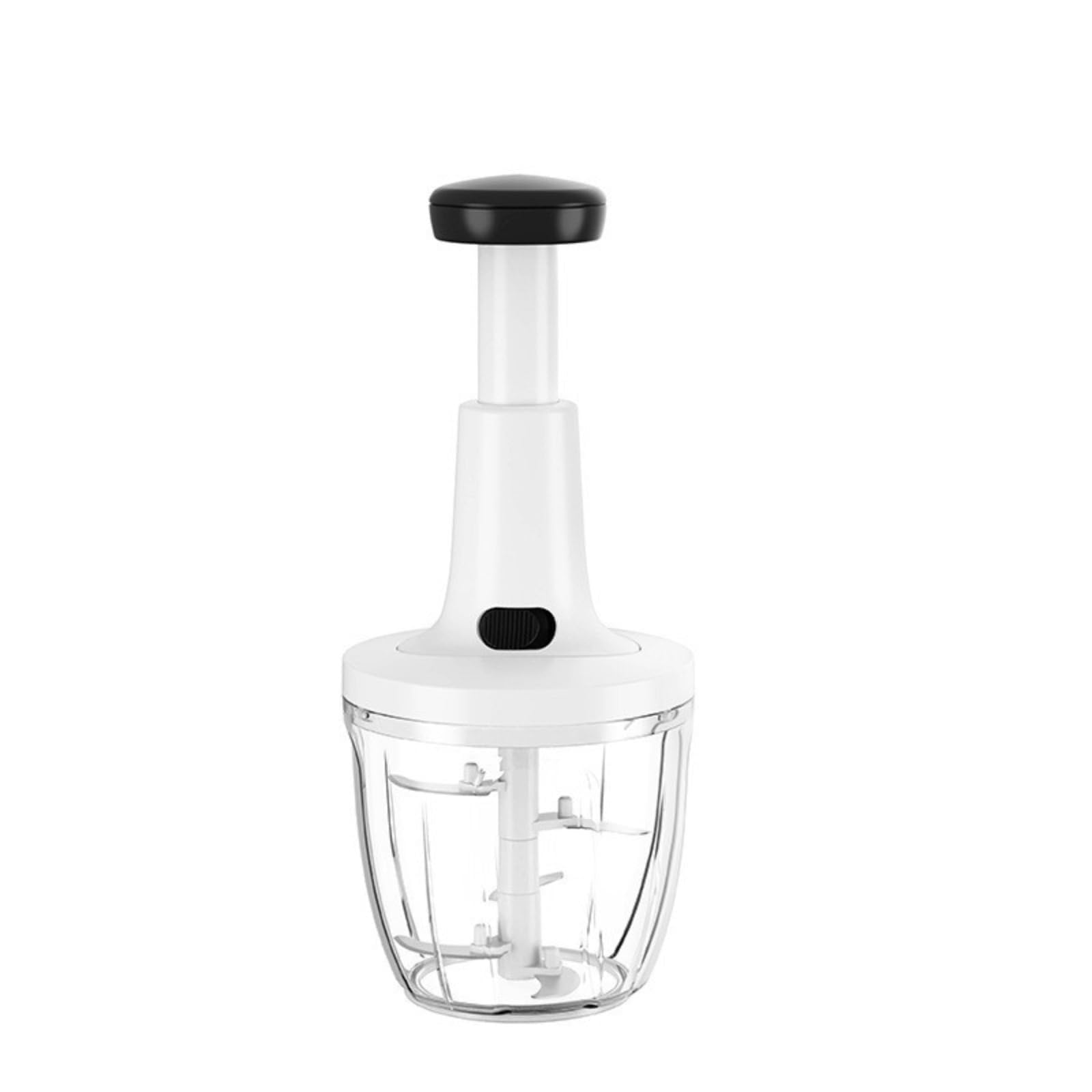Frullo il Tuo Tritatutto Manuale a Pressione, Set Tritatutto da Cucina, frullo il tuo, da cucina elettrico， per Verdure e Frutta.