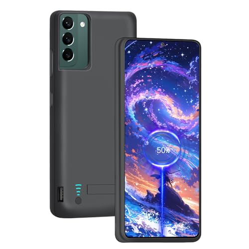 Loytal [2025 Version Battery Case for Samsung Galaxy S22 4800mAh Rechargeable Extended Battery Charging/Charger Case Add 100% Extra Juice (6.1 Inches) Black