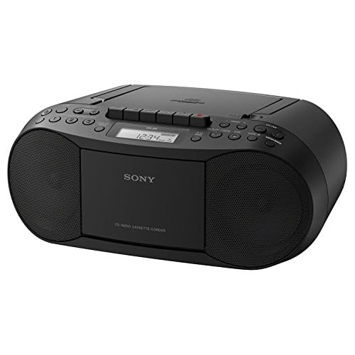 Sony CFDS70B.CEK Classic CD and Tape Boombox with Radio - Black