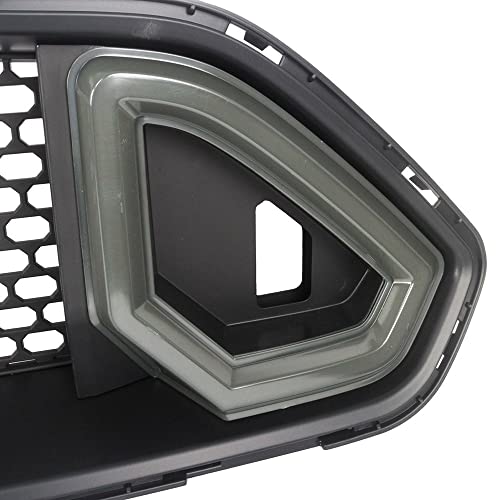Grille de calandre noire pour Mustang 2018-2022 : style de course pour vos road trips