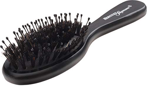 Hercules Sgemann - 7-Row Oval Grooming Brush (9530), Compact & Ergonomic, Perfect for Fine Hair, 175 mm