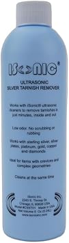 iSonic CSST01 Ultrasonic Tarnish Remover, 8 fl. oz. Bottle Do Not Dilute