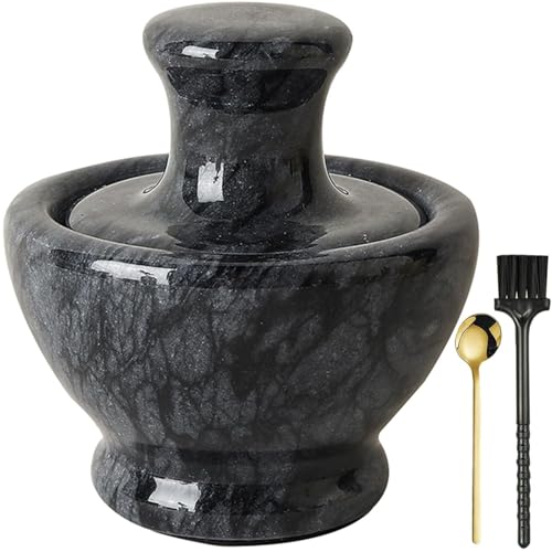 QISENMOR Marble Mortar and Pestle Set