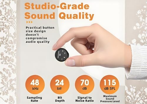 Image of Q8 Wireless Lavalier Microphone with Digital Power Display, One Receiver Two Transmitters, Noise Reduction Clip-On Mic for Mobile, DSLR Camera, Podcast, YouTube Recording & Content Creators