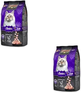 Leonardo Senior | Doppelpack | 2 x 300 g | Trockenfutter für ausgewachsene, ältere Katzen | Mit extra frischem Geflügel | Reduzierter Energiegehalt für eine Gute Figur product image