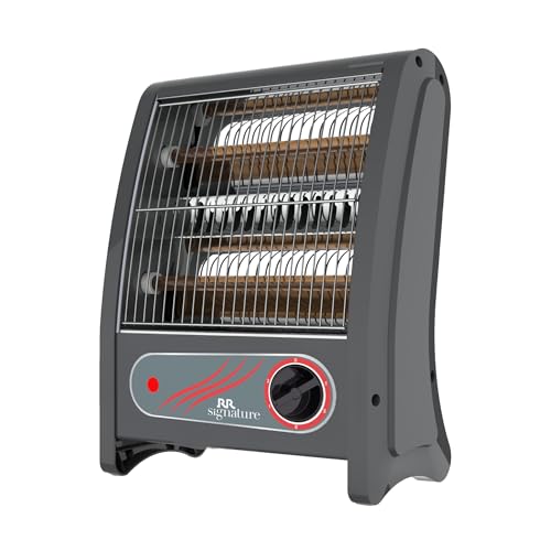 RR Signature TORRID QUARTZ Room Heater 800 Watt | Low Power Consumption | Tip-Over Protection | 2 He...