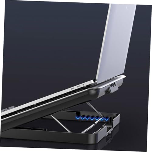 Base Ajustable para Laptop con Ventilador y Altura Regulable miniatura 4
