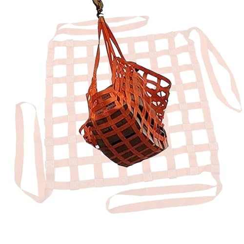 Filet de levage à élingue plate en nylon avec courroies de manutention
