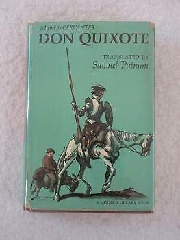 Hardcover Miguel de Cervantes DON QUIXOTE Samuel Putnam Translation Modern Library #174 Book