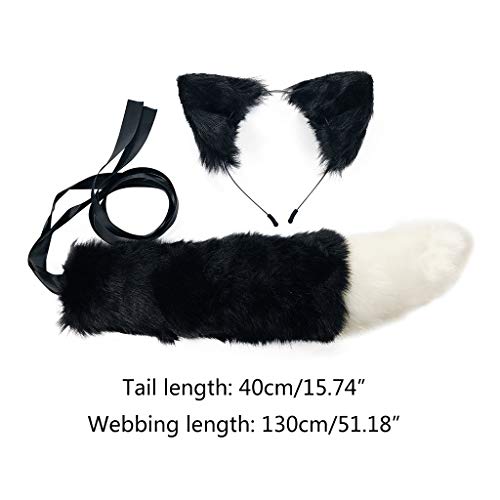 Ixkbiced Anime Cosplay Simulazione Peluche Lupo