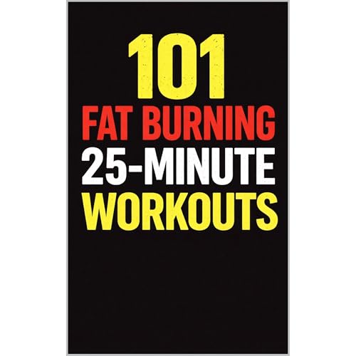 101 Fat Burning 25-Minute Workouts Audiolibro Por Erik Myers arte de portada