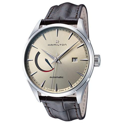 Hamilton Herren Analog Automatik Armbanduhr Jazzmaster Swiss Made