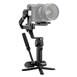 ZHIYUN Crane 4 Combo [Official] Gimbal Stabilizer for DSLR and Mirrorless Cameras, 3 Axis Camera Stabilizer with Handle, Wrist Rest, Tripod, Bag, Light, for