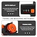 DECHOUS Digital Fishing Line Counter 0-999m for Spooling & Trolling Length Measuring Tool Portable Fishing Line Spooler Counter for Anglers Outdoor Use