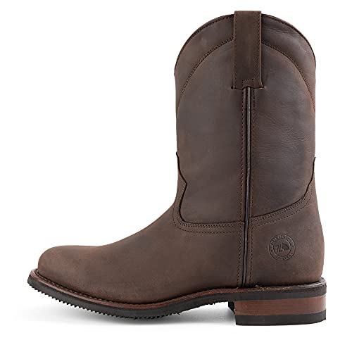 Men's Leather Zip Roper Boot Style 1677